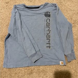 Carhartt Kids Steel Blue Long Sleeve Tee